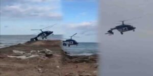 روس میں ہیلی کاپٹر حادثہ، داغستان میں ہیلی کاپٹر دو حصوں میں ٹوٹنے کے بعد تباہ