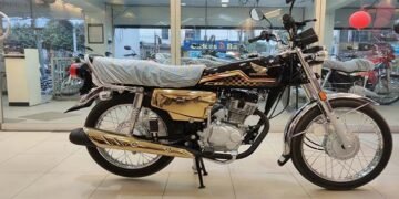 ہونڈا سی جی 125 گولڈ 2025 ماڈل قسطوں پر دستیاب