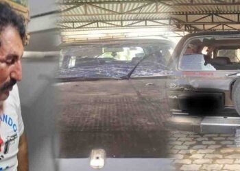 ہنگو پولیس قافلے پر حملہ، پولیس گاڑیاں متاثر اور اہلکار زخمی