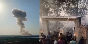 حیدر آباد غیر قانونی آتش بازی کی فیکٹری میں دھماکہ