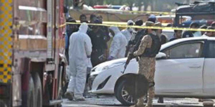 اسلام آباد کچہری خودکش حملہ – دھماکے کے بعد کا منظر