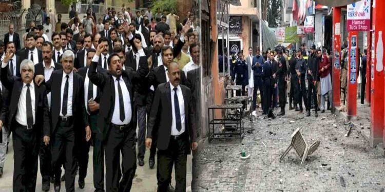 اسلام آباد خودکش دھماکے کے بعد وکلا کی ہڑتال اور عدالتوں میں سوگ