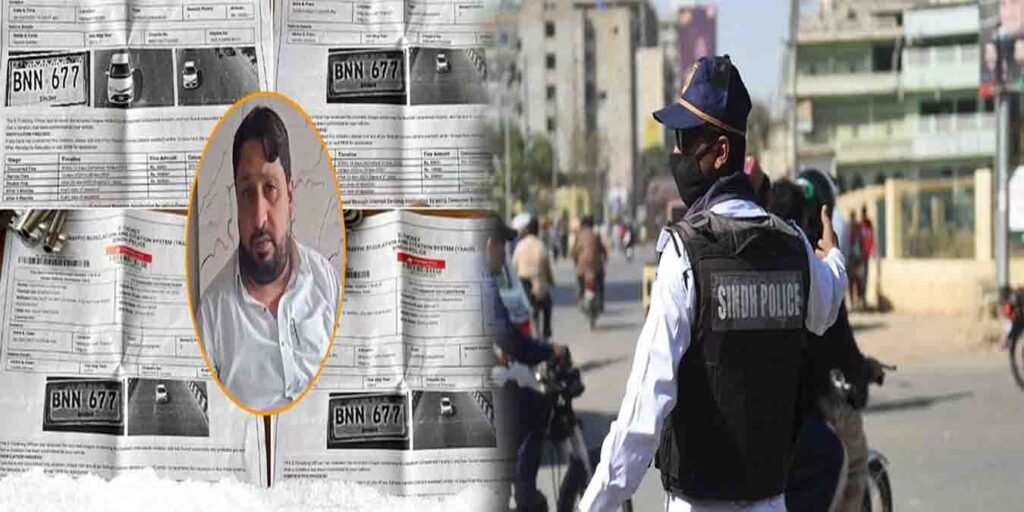 کراچی میں ای چالان نظام بے قابو، شہری کو ایک دن میں 50 ہزار کا جرمانہ