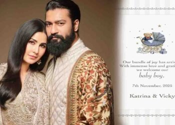 کترینہ کیف اور وکی کوشل کے ہاں بیٹے کی پیدائش کی خوشخبری