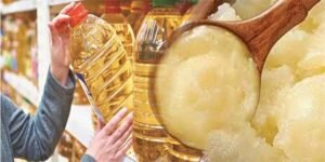 لاہور میں مہنگائی کے باعث گھی اور آئل کی بڑھتی قیمتیں