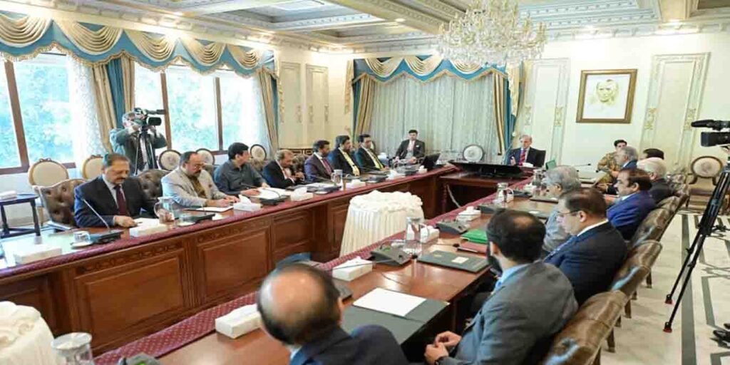 وزیراعظم شہباز شریف سے ایم کیو ایم وفد کی ملاقات، 27ویں آئینی ترمیم پر مشاورت