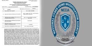 ایف آئی اے کی ٹیم کال سینٹرز سے بھتہ کیس کی تحقیقات کرتے ہوئے