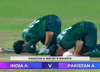 پاکستان شاہینز کی بھارت اے پر شاندار فتح