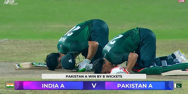 پاکستان شاہینز کی بھارت اے پر شاندار فتح