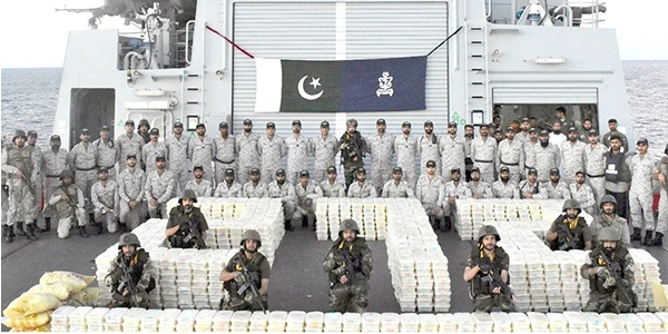 بحیرہ عرب میں پاکستان نیوی کی بڑی کارروائی