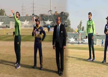 پاکستان vs سری لنکا تیسرا ون ڈے میں پاکستان نے ٹاس جیت کر بولنگ کا فیصلہ کیا