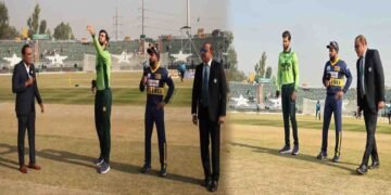 پاکستان vs سری لنکا تیسرا ون ڈے میں پاکستان نے ٹاس جیت کر بولنگ کا فیصلہ کیا