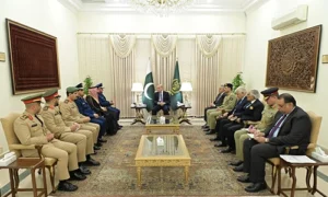 وزیراعظم اور سعودی عسکری قیادت کی اہم ملاقات