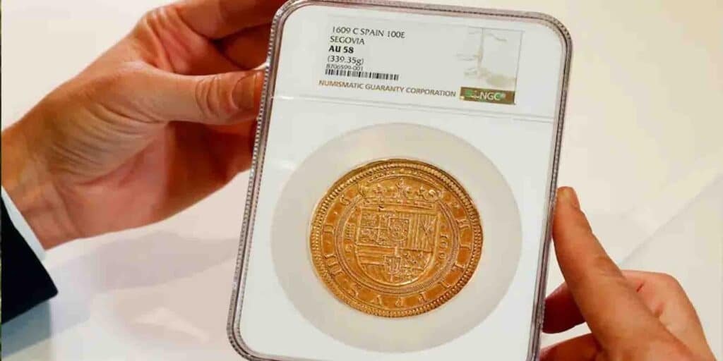 اسپین کا نایاب سکہ