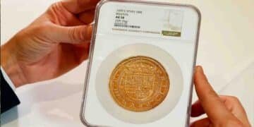 اسپین کا نایاب سکہ