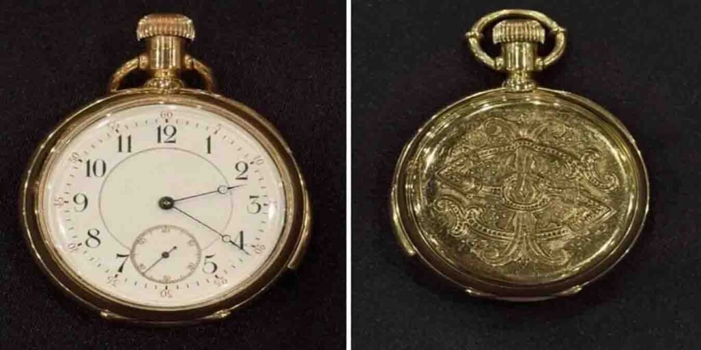 ٹائی ٹینک کی سنہری گھڑی جو 65 کروڑ میں نیلام ہوئی