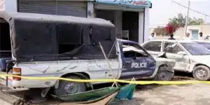 ڈیرہ اسماعیل خان میں پولیس موبائل پر حملہ، 3 اہلکار شہید