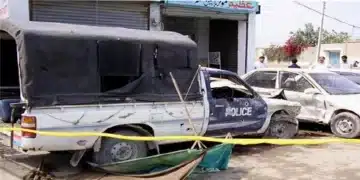 ڈیرہ اسماعیل خان میں پولیس موبائل پر حملہ، 3 اہلکار شہید