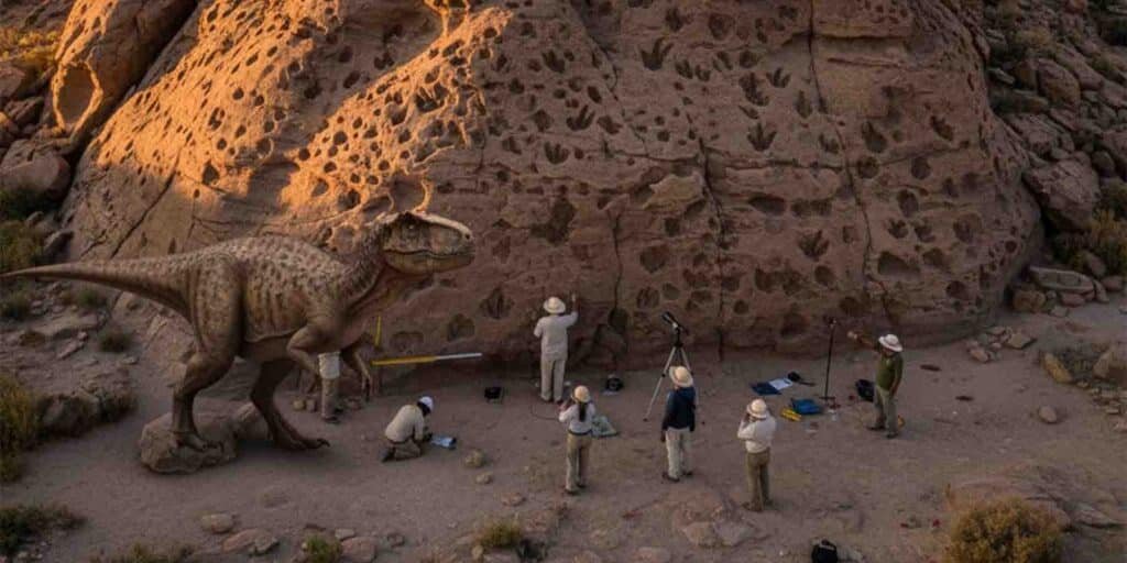 ٹورو ٹورو نیشنل پارک، جہاں یہ ڈائنوسار کے قدموں کے نشانات ملے