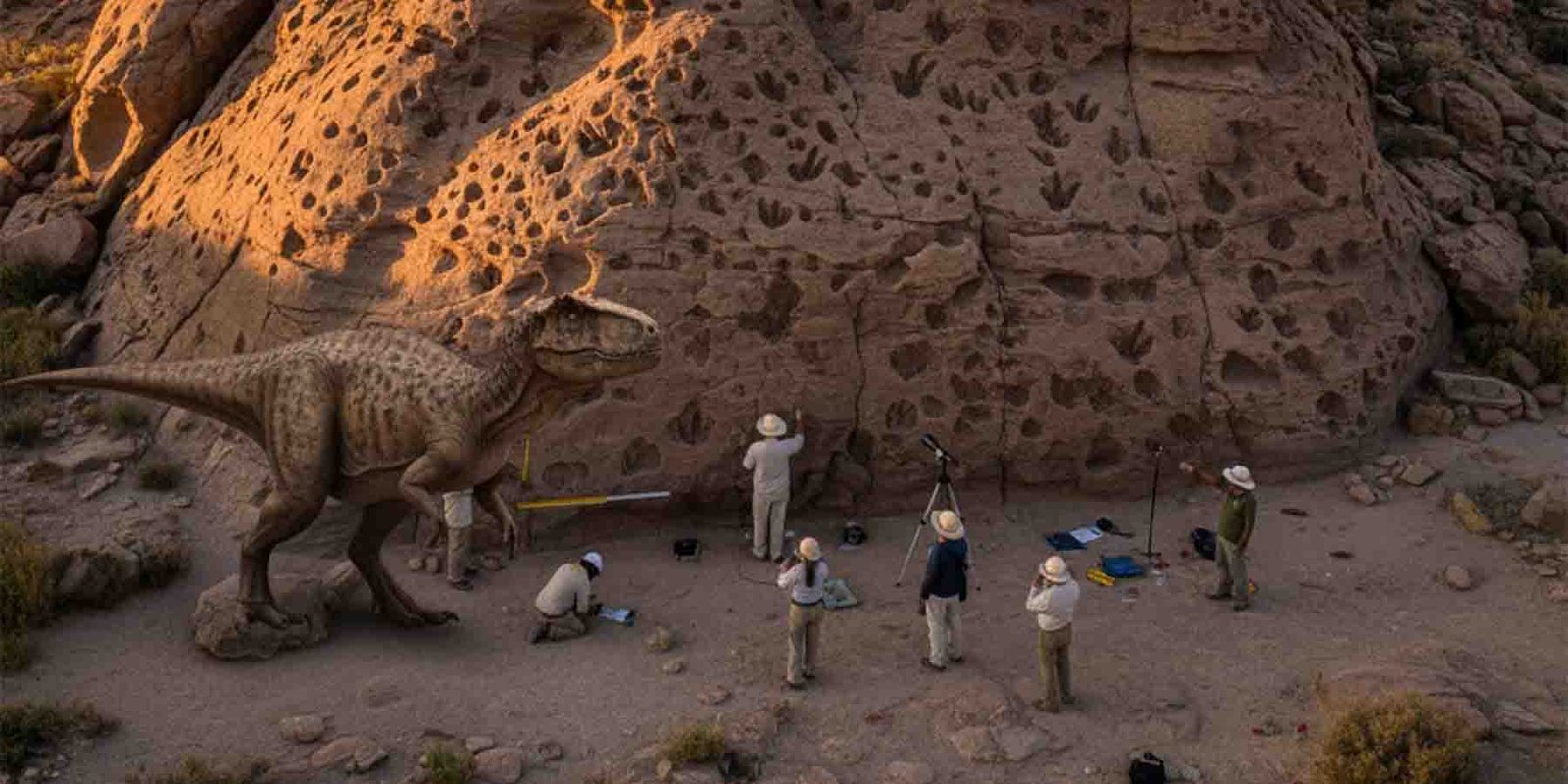 ٹورو ٹورو نیشنل پارک، جہاں یہ ڈائنوسار کے قدموں کے نشانات ملے