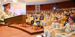 جی ایچ کیو میں خطاب کرتے ہوئے عاصم منیر کا افغانستان اور بھارت کو دوٹوک پیغام