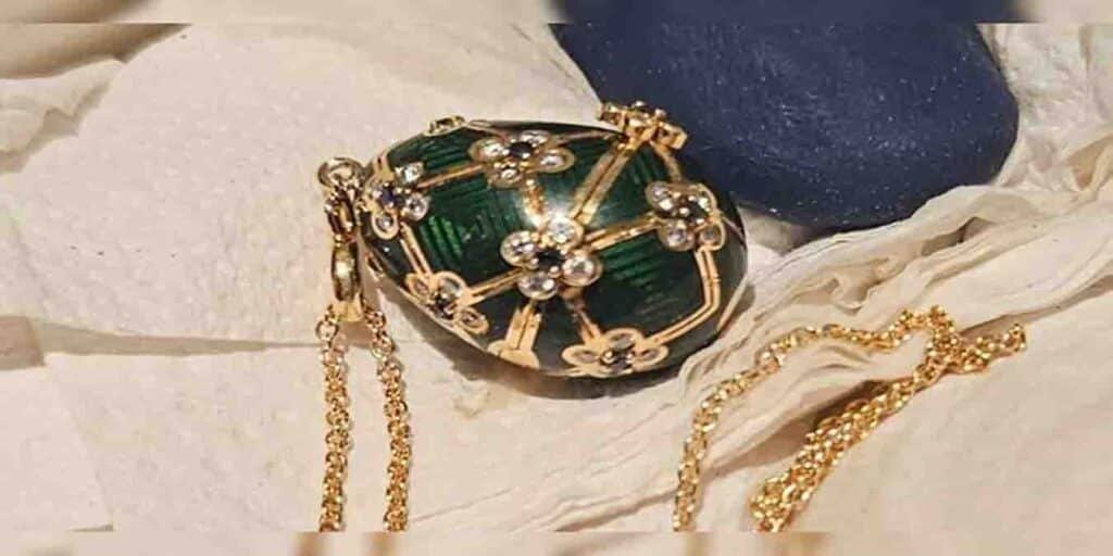 سونے کا ہیرے جڑا انڈا چوری کا واقعہ نیوزی لینڈ