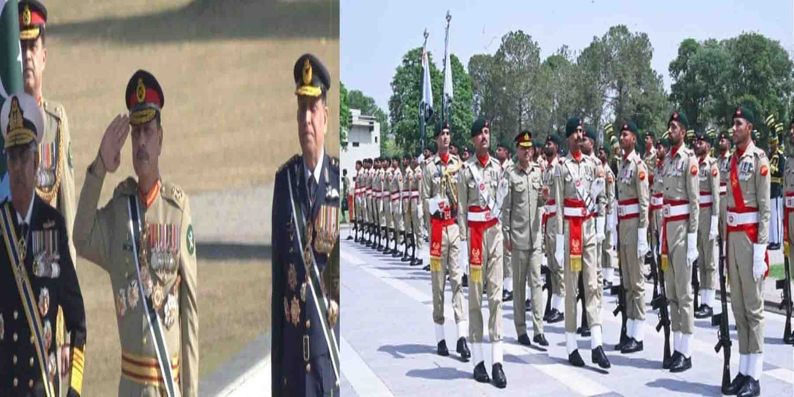 جی ایچ کیو میں فیلڈ مارشل عاصم منیر کے اعزاز میں گارڈ آف آنر