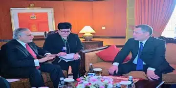 ڈپٹی وزیرِ اعظم و وزیرِ خارجہ اسحٰق ڈار کی کرغزستان کے صدر سادر ژاپاروف سے ملاقات