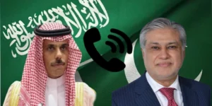 اسحاق ڈار کا سعودی وزیر خارجہ سے رابطہ