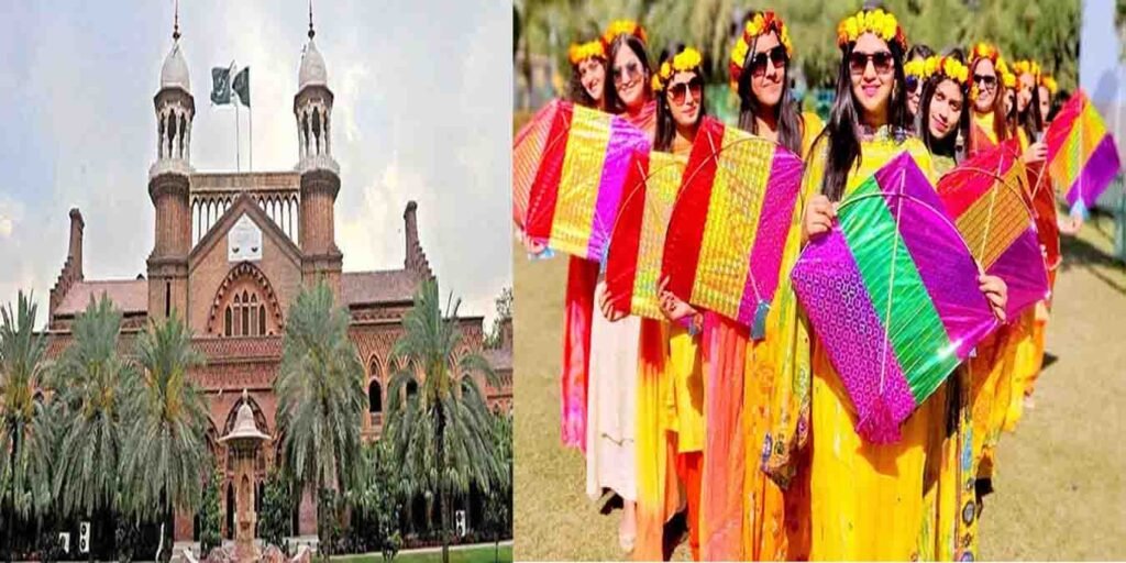 لاہور ہائیکورٹ کا بسنت آرڈیننس سے متعلق درخواست پر فیصلہ سناتے ہوئے عدالتی کارروائی کا منظر