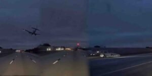 فلوریڈا ہائی وے طیارہ حادثہ:انجن فیل ہونے پر جہاز کار پر جا گرا