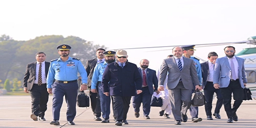 دو روزہ سرکاری دورہ پر شہباز شریف ترکمانستان روانہ