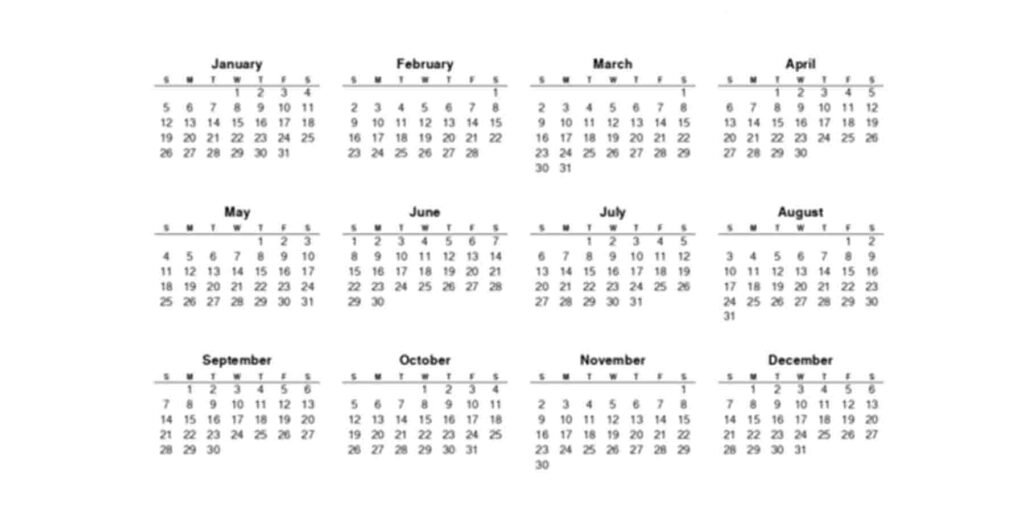 12 مہینوں کے نام کی تاریخی جڑیں