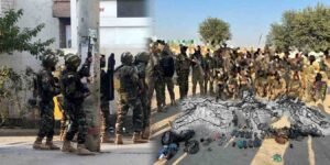 ڈیرہ اسماعیل خان میں سیکیورٹی فورسز کارروائی کے دوران دہشت گردوں کے خلاف آپریشن