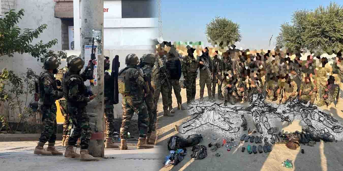 ڈیرہ اسماعیل خان میں سیکیورٹی فورسز کارروائی کے دوران دہشت گردوں کے خلاف آپریشن