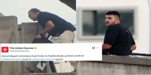 بونڈی بیچ حملہ آور ساجد اکرم کا تعلق حیدرآباد سے تلنگانہ پولیس