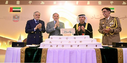 شہباز شریف کا متحدہ عرب امارات کے 54ویں قومی دن پر تقریب سے خطاب
