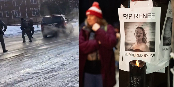 منیاپولس میں امریکی امیگریشن افسر کی فائرنگ رینی نکول گڈ نامی خاتوں ہلاک