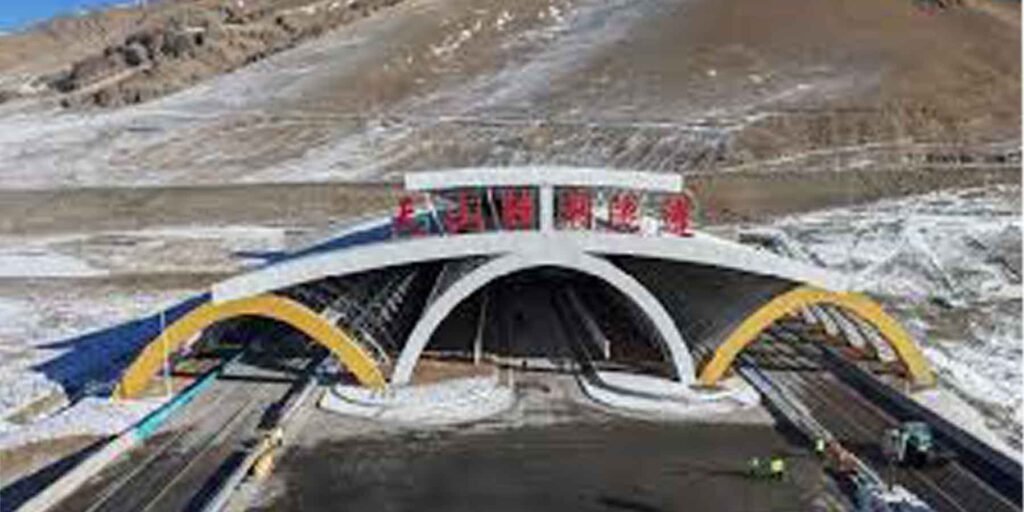 چین کی طویل ترین ایکسپریس وے سرنگ شن جیانگ