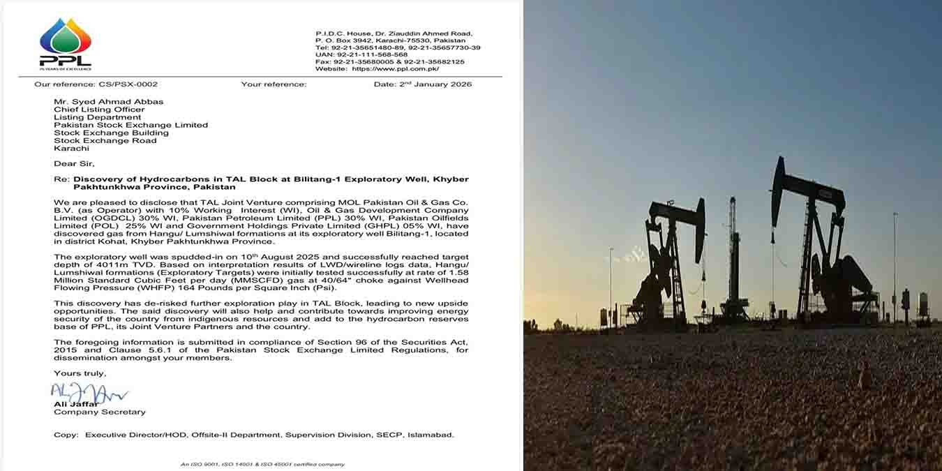 کوہاٹ میں گیس کے ذخائر کی نئی دریافت