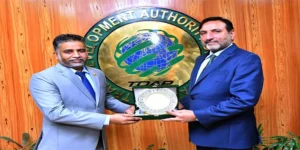 سری لنکن قونصل جنرل سنجیوا پٹیوالا کی ٹیڈیپ کے چیف ایگزیکٹو فیض احمد سے ملاقات