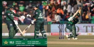 پاکستان بمقابلہ آسٹریلیا پہلے ٹی ٹوئنٹی میں پاکستانی بیٹنگ