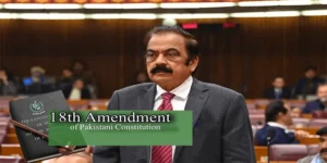 مشیر برائے سیاسی امور رانا ثنااللہ آئینی اصلاحات پر گفتگو