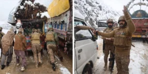 وادی تیراہ میں شدید برفباری کے دوران آئی ڈی پیز کا ریسکیو آپریشن