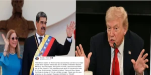 امریکی صدر ڈونلڈ ٹرمپ کا صدر نکولس مادورو اور اہلیہ کی گرفتار کا دعویٰ