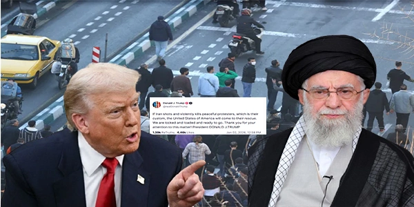 صدر ٹرمپ کی ایران کو انتباہ مظاہرین پر تشدد کی صورت میں امریکا مداخلت کرے گا