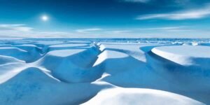 انٹارکٹیکا کی برف کے نیچے