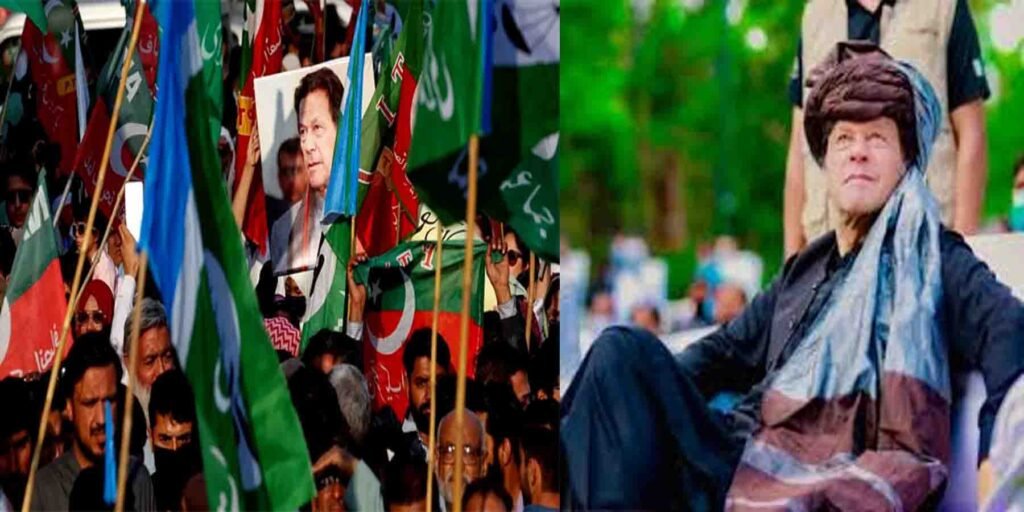 Imran Khan Health Protest