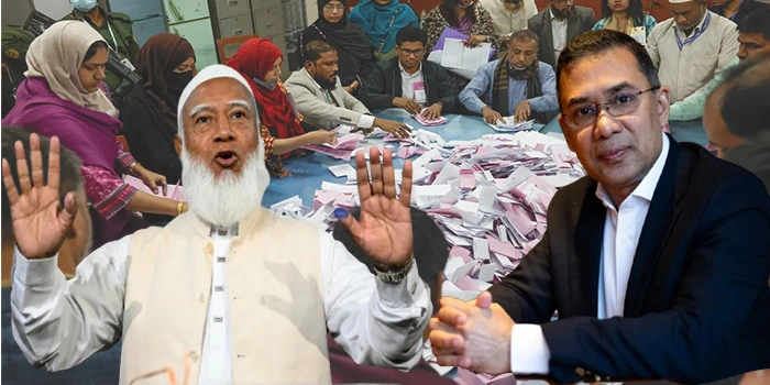 بنگلادیش انتخابات: ووٹوں کی گنتی جاری، بی این پی اور جماعتِ اسلامی اتحاد میں سخت مقابلہ