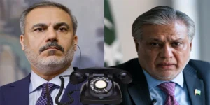 اسحاق ڈار اور ہاکان فیدان کا ٹیلیفونک رابطہ، پاک افغان صورتحال پر تفصیلی گفتگو